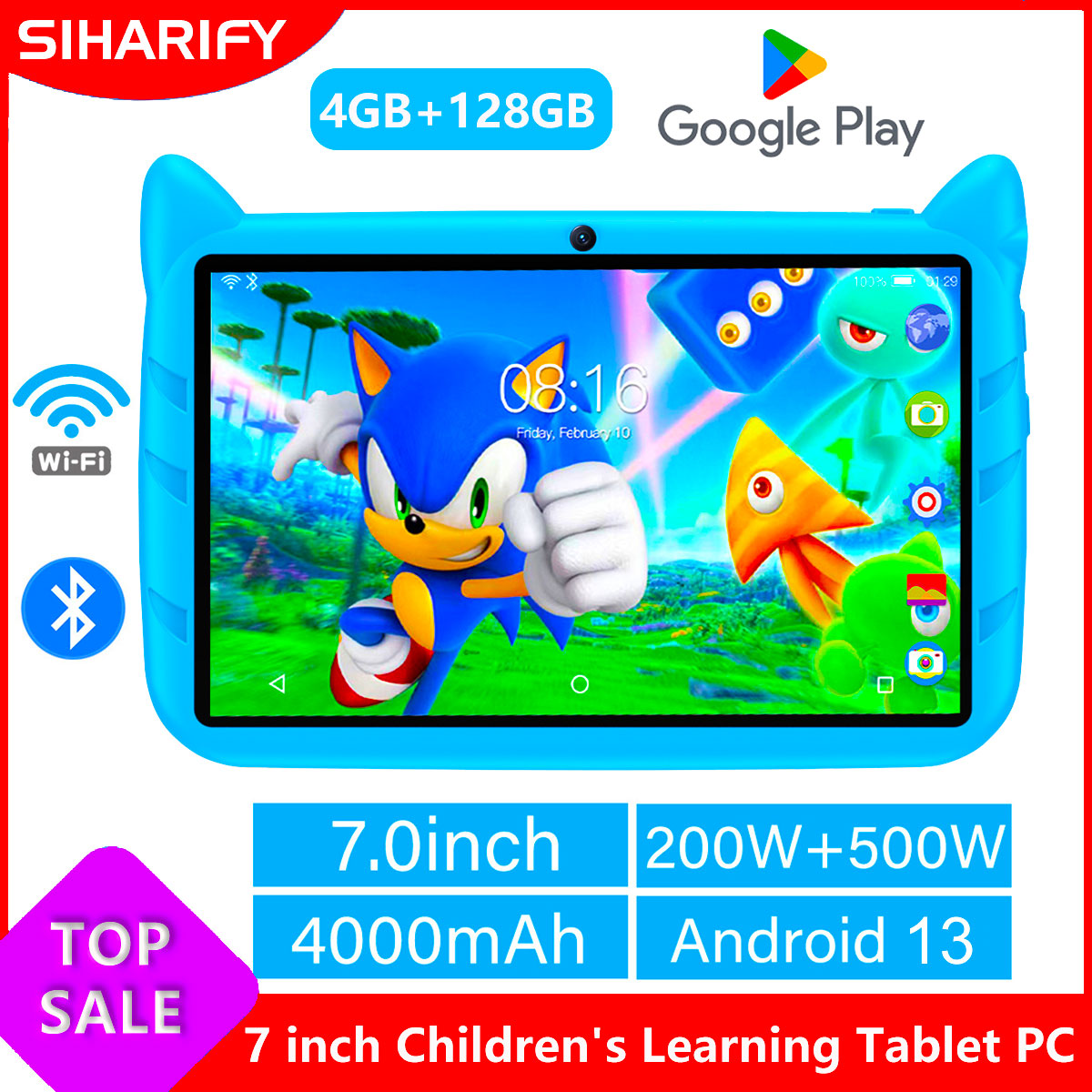Kids Education Tablet - Novo Tablet Infantil de 7 Polegadas