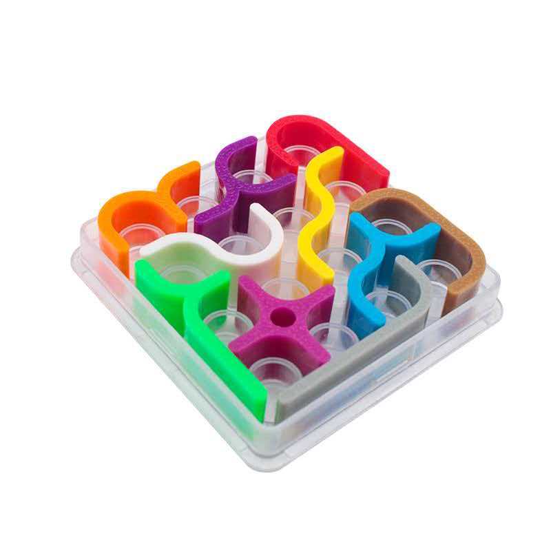 Kids Education Fun - Quebra-Cabeça Criativo de Curvas Geométricas: Desafios