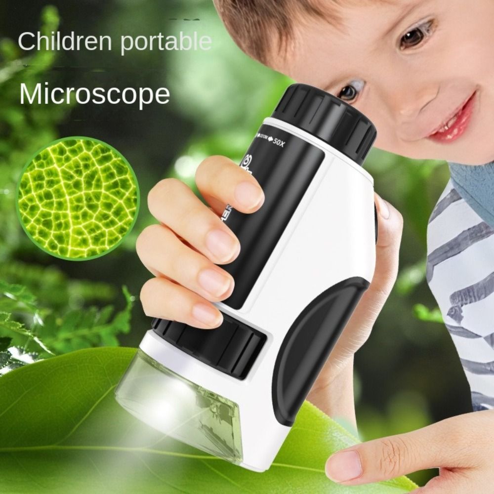 Education Kids Definition - Microscópio infantil portátil com fonte de