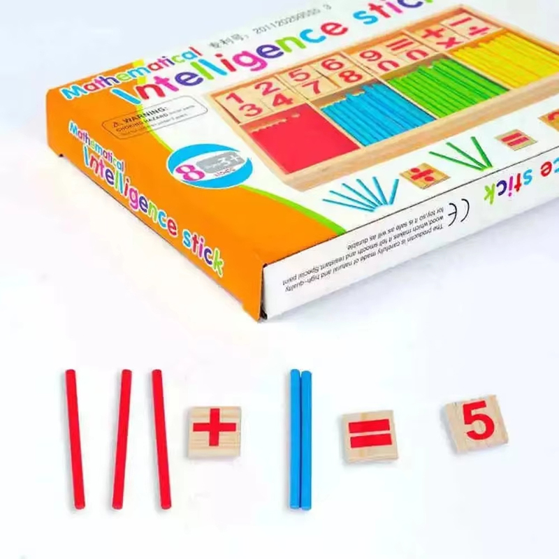 Kids Education Number - Brinquedos de Matemática com Bastões de