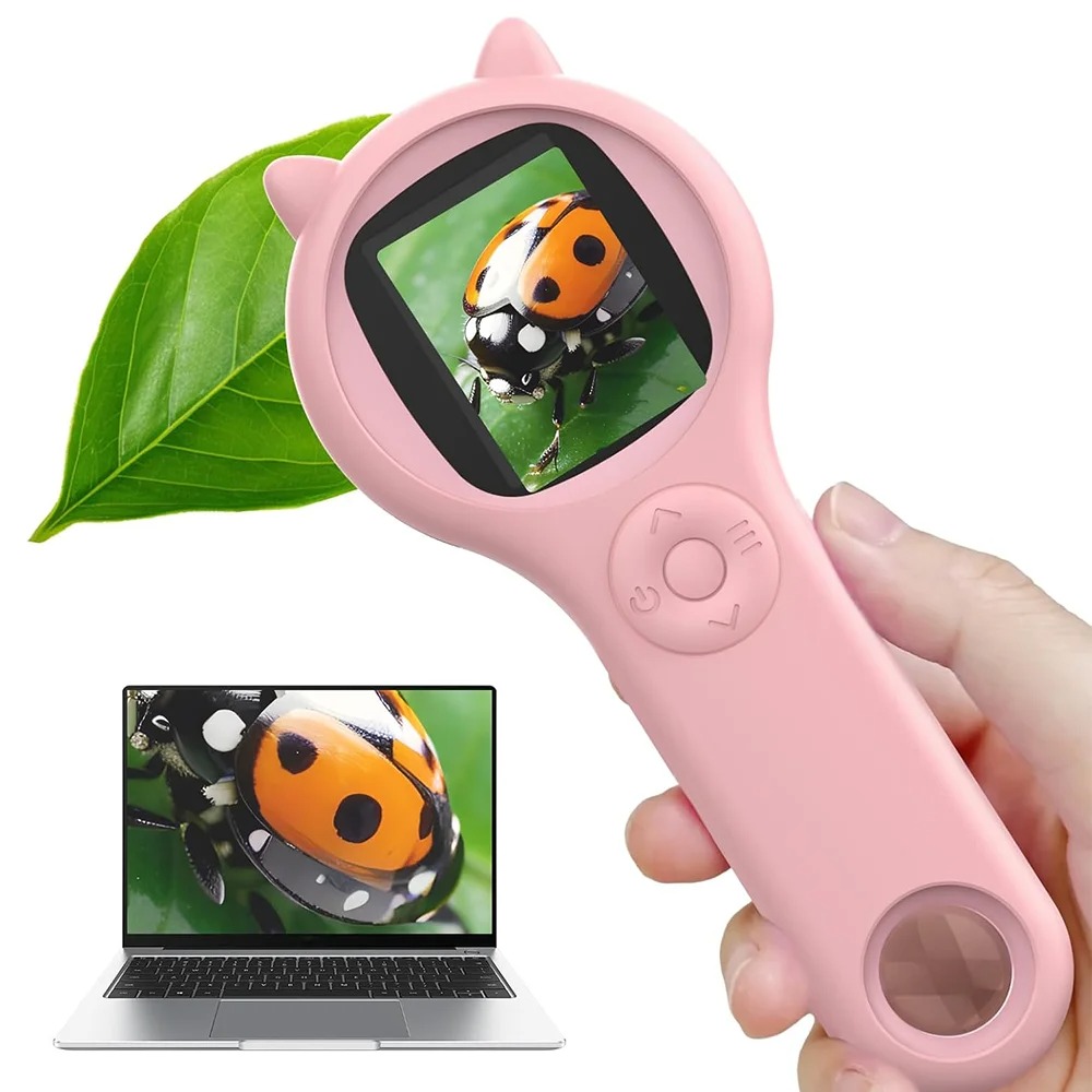 Education Kids Definition - Crianças microscópio portátil handheld ampliação microscópio