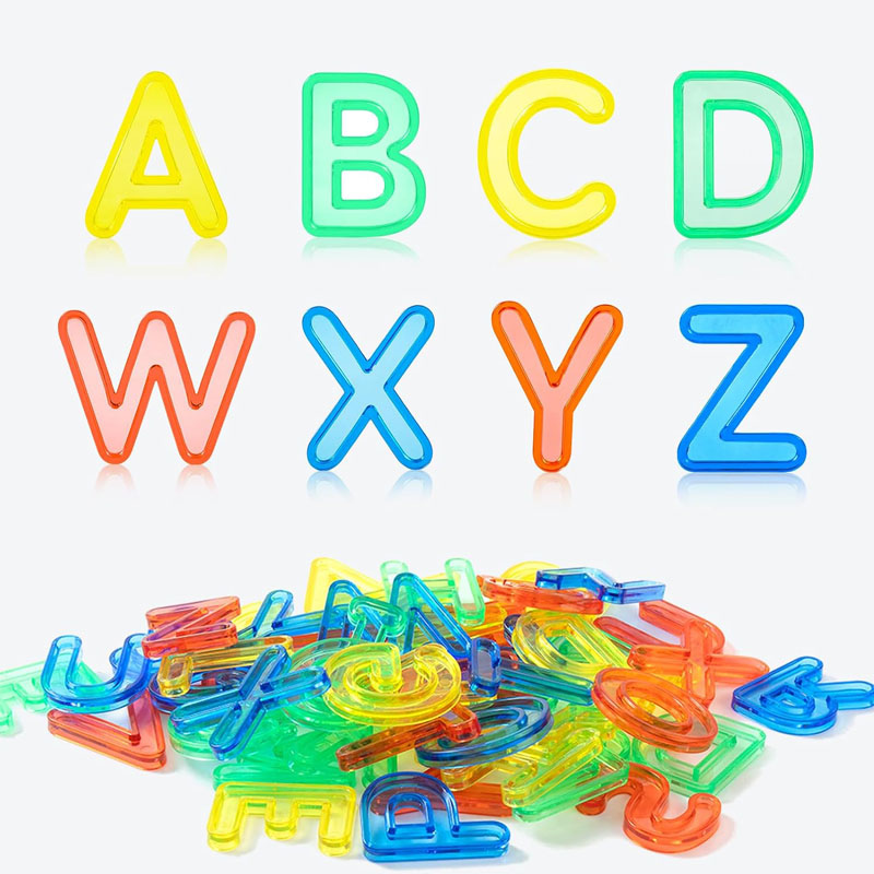 Letras e Números Transparentes - Kids Education Number avaliação e preço