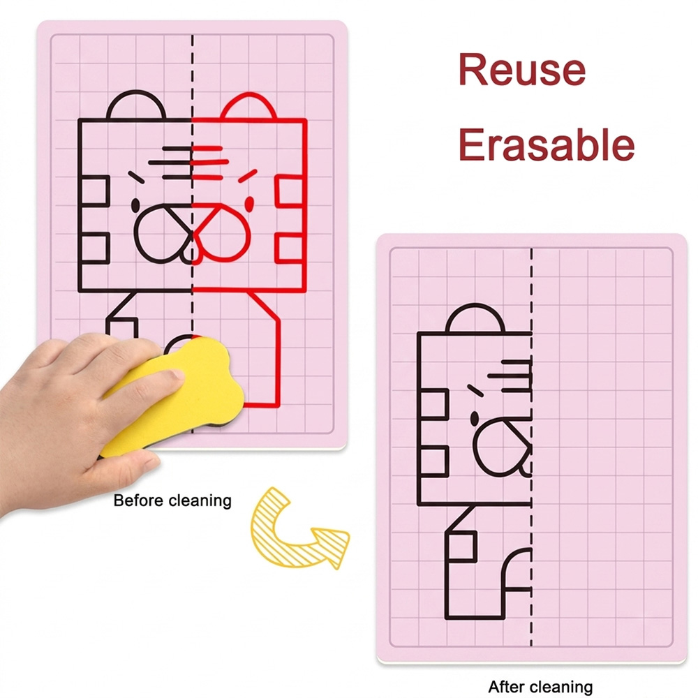 Brinquedo de Pintura Simétrica - Kids Educational Workbooks avaliação e preço