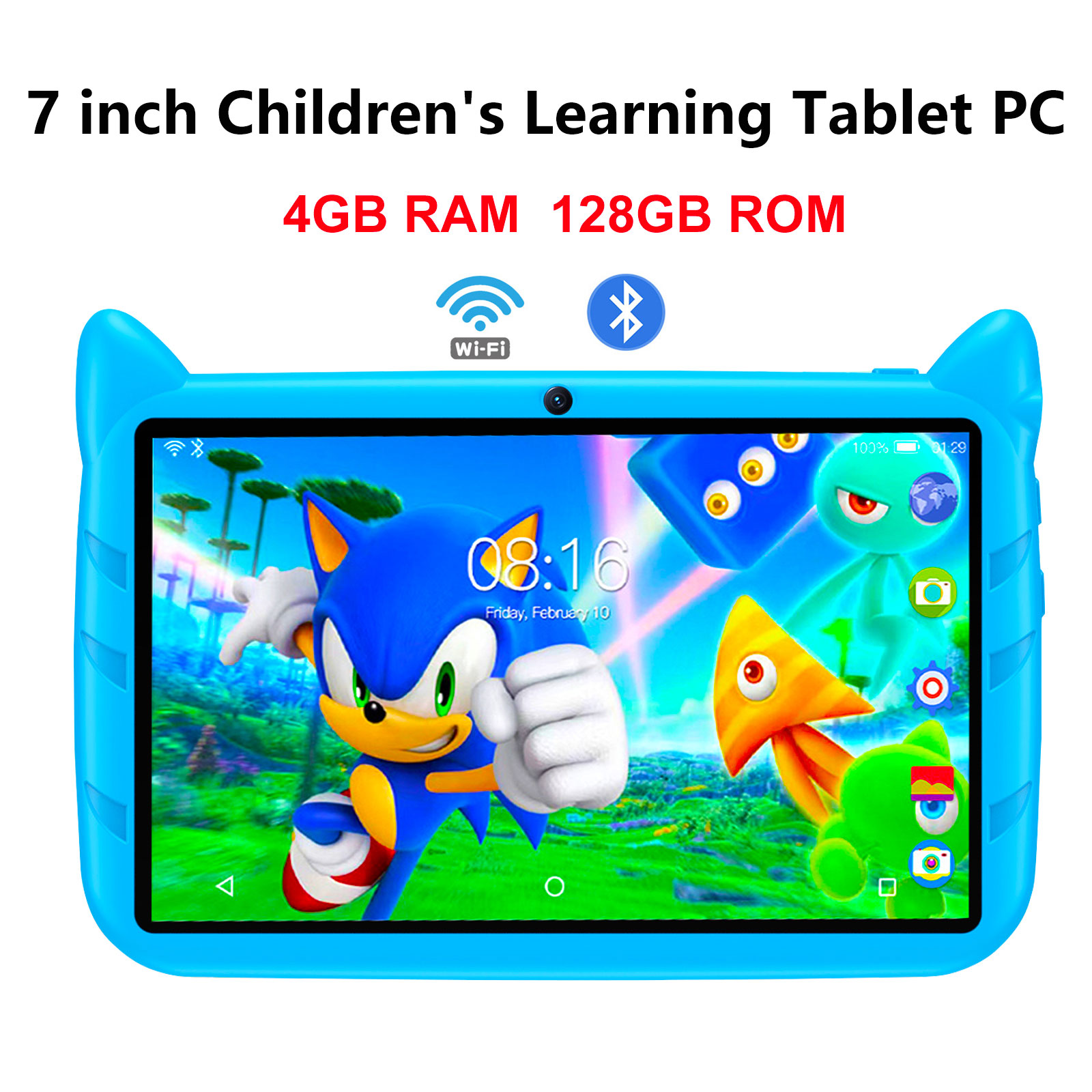 Novo Tablet Infantil de 7 Pole - Kids Education Tablet avaliação e preço