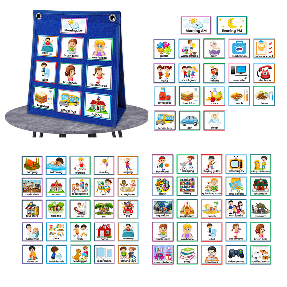 Nova chegada dupla face auto-p - Kids Education Charts avaliação e preço