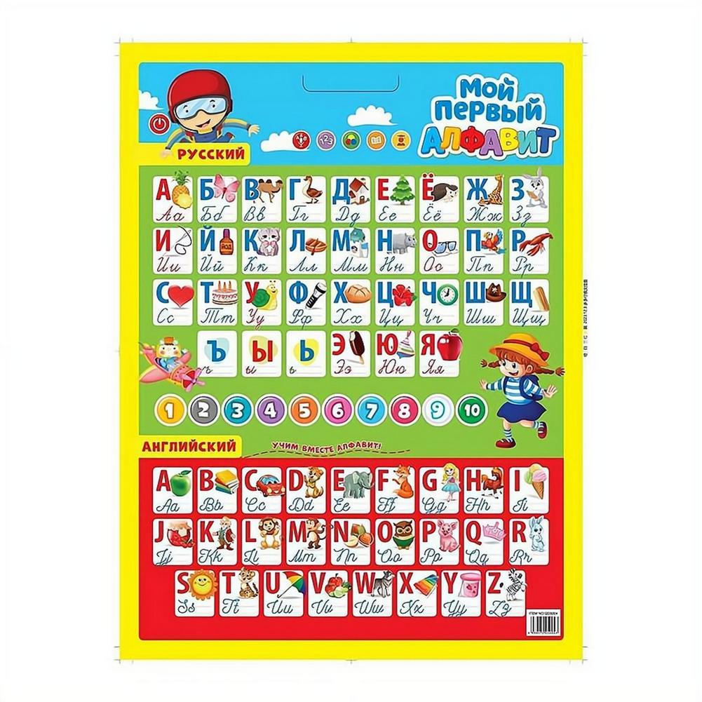 Pôster Interativo Eletrônico R - Kids Education Charts avaliação e preço