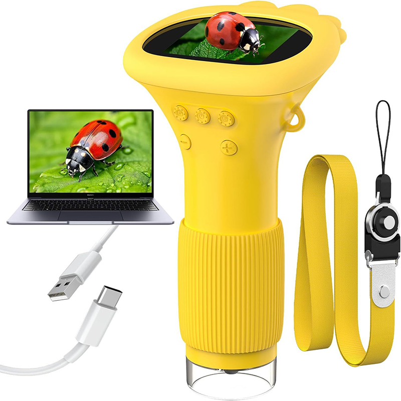 Microscópio Digital Portátil p - Education Kids Definition avaliação e preço