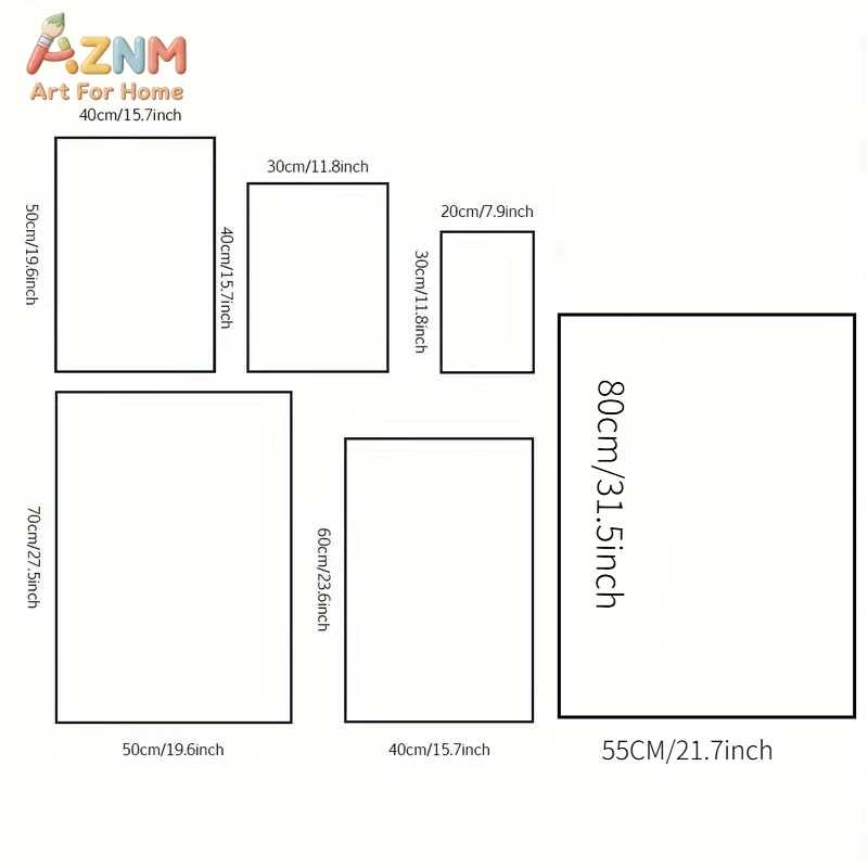 AZNM Quadro de Parede Educacio - Kids Education Number avaliação e preço