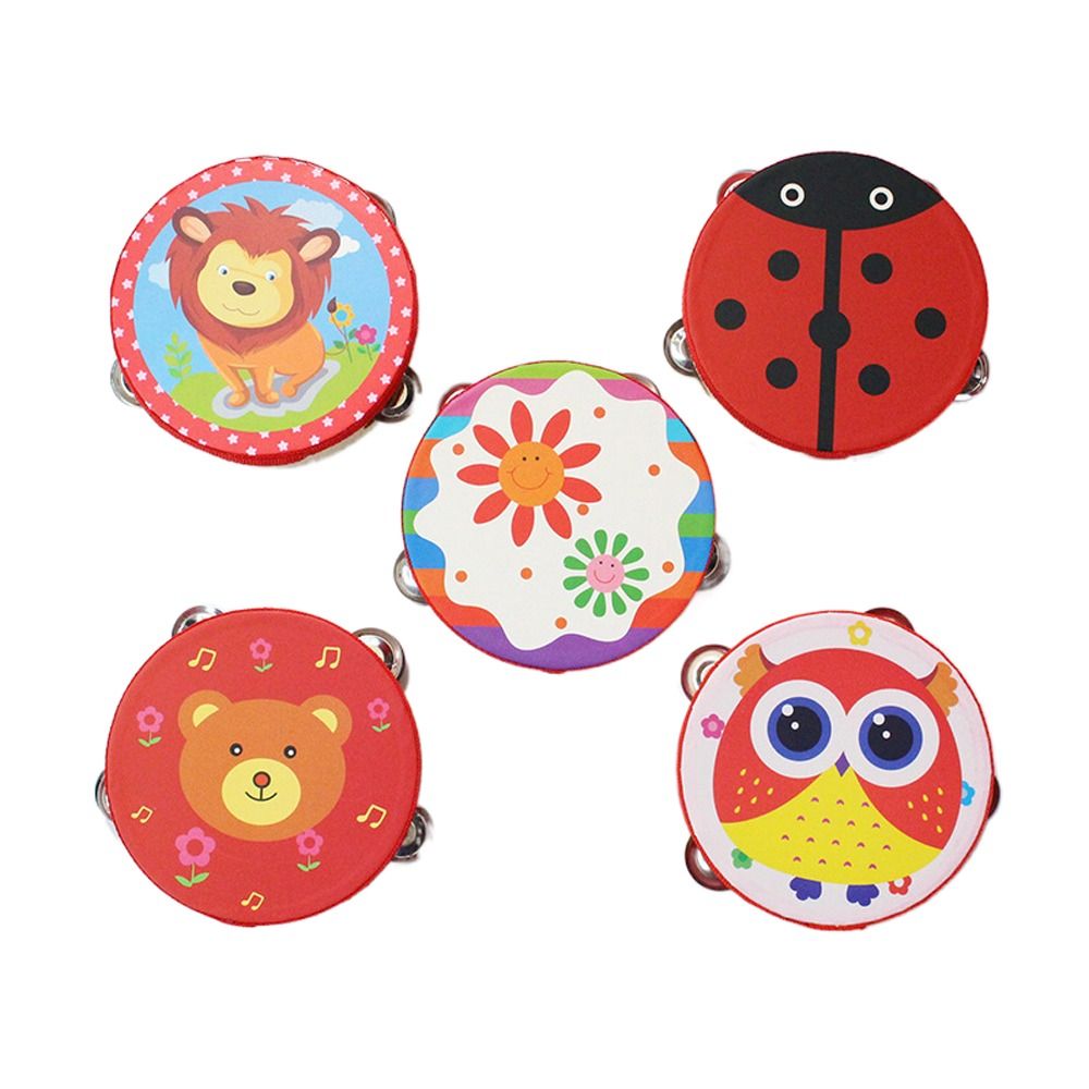 Tambor Musical de Mão Infantil - Kids Education Bell avaliação e preço