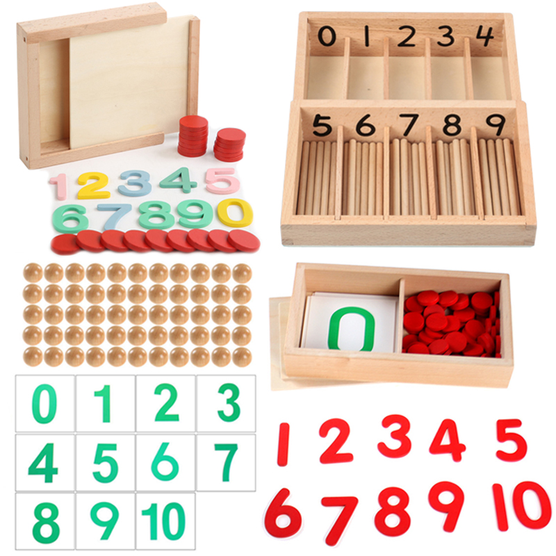 Caixa de contagem matemática m - Kids Education Number avaliação e preço