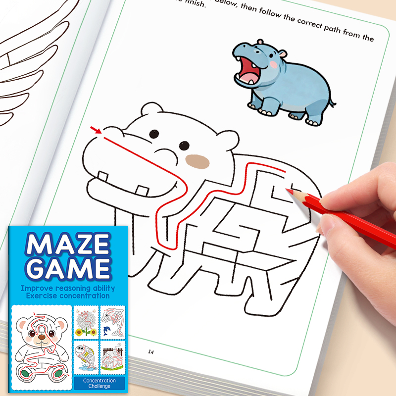 Livro de Desenho de Labirintos - Education Kids Definition avaliação e preço