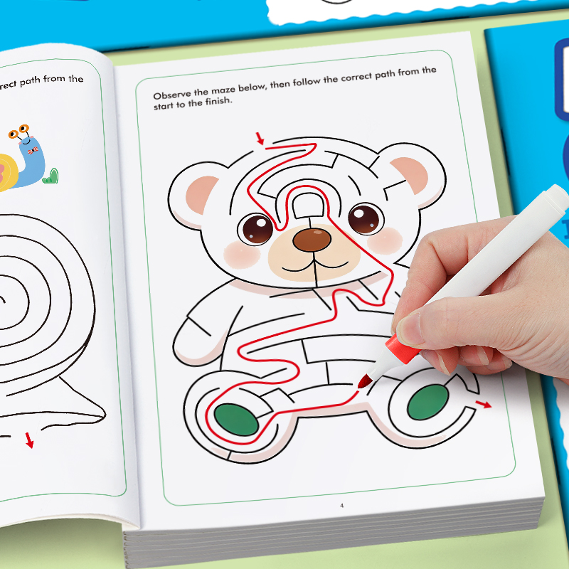 Livro de Desenho de Labirintos - Education Kids Definition avaliação e preço