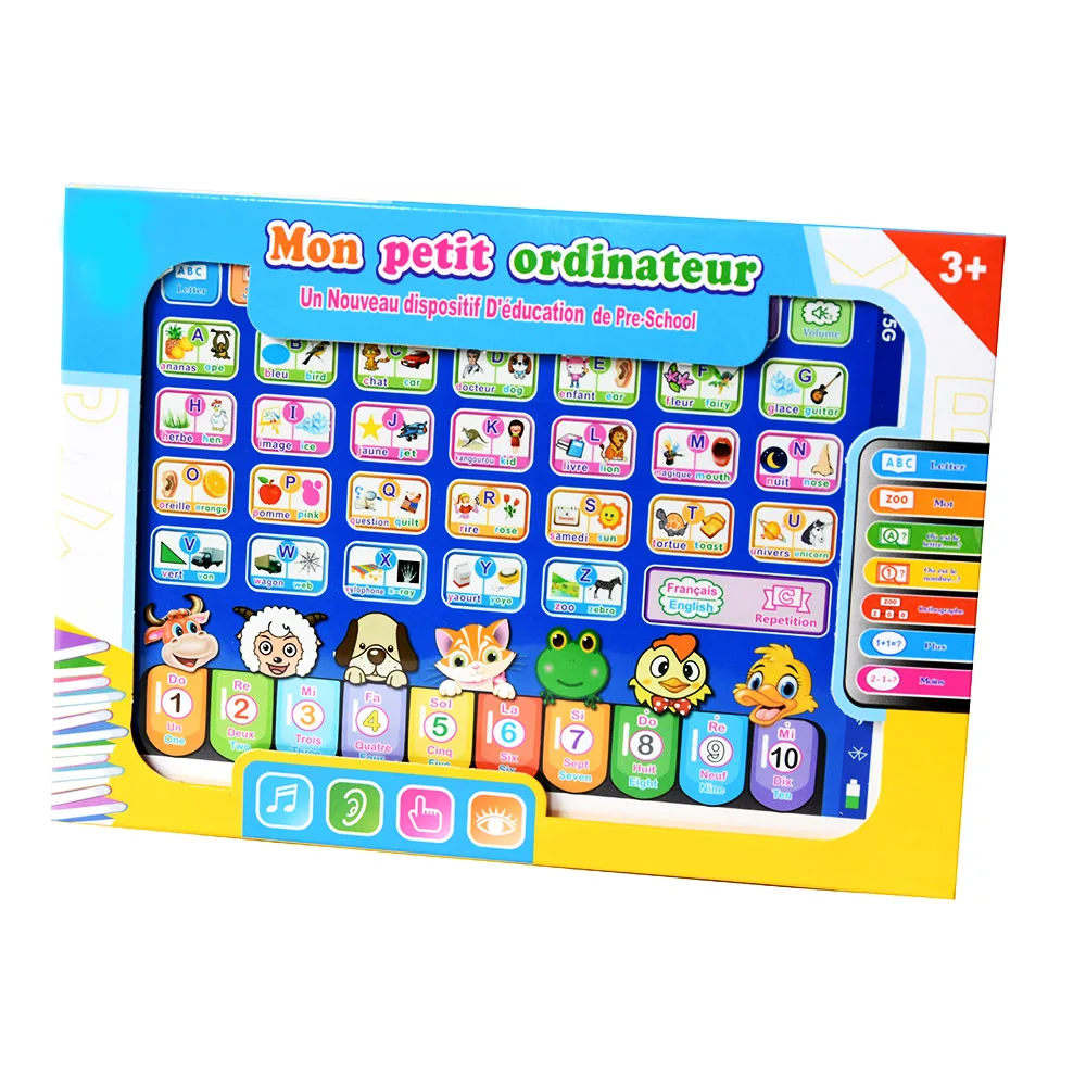 Francês-árabe bilíngue criança - Kids Education Tablet avaliação e preço